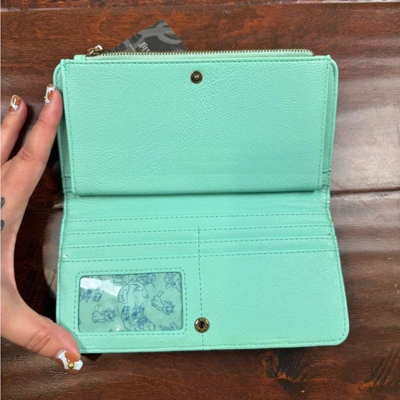 NWT Disney Loungefly Wallet, Winnie the Pooh Aristocats Lady and the Tramp Dumbo - Picture 2 of 4